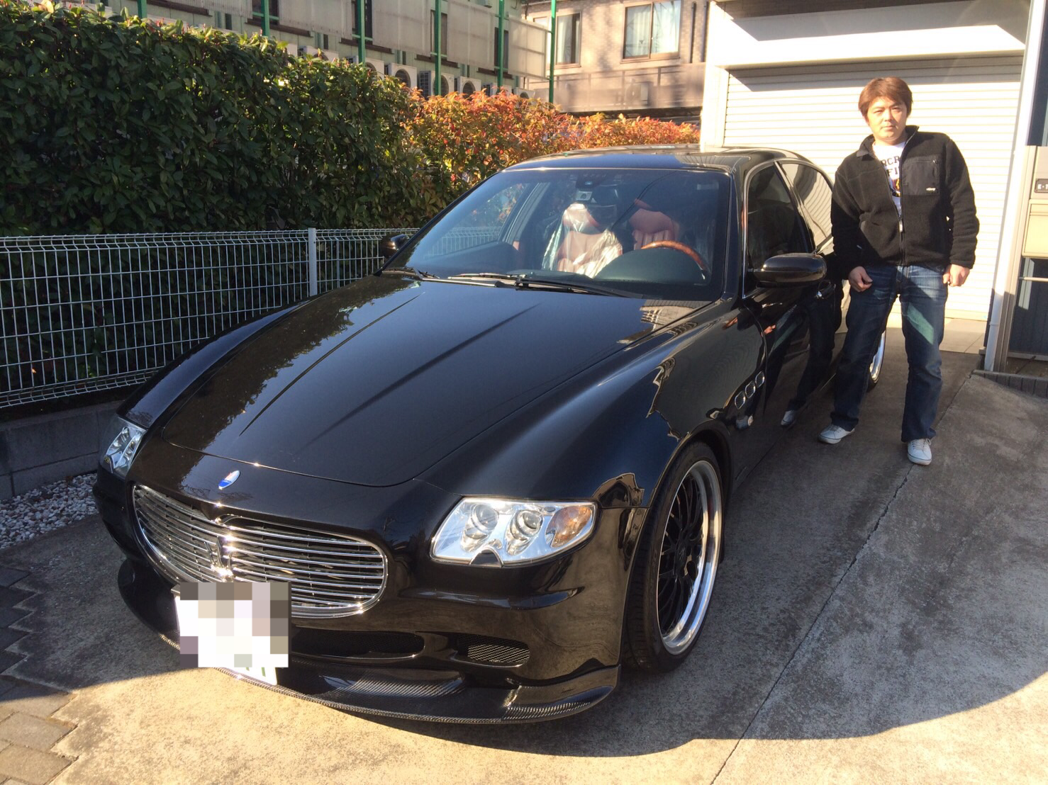 千葉県 T様 マセラティクアトロポルテ 納車いたしました ライオン