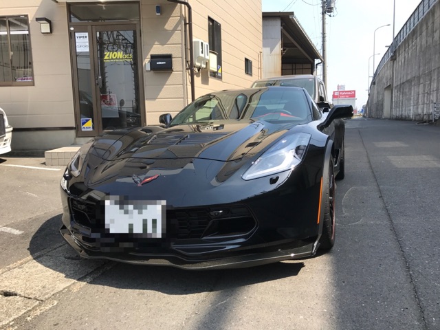 コルベットC7 ZO6 ローダウンカスタム!!! | LION HEART