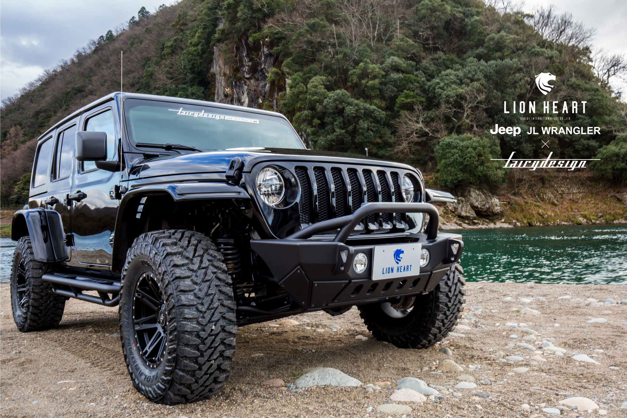 新型 Jeep ジープ ラングラーjl型 アンリミテッドを大人のカスタムに ライオンハート