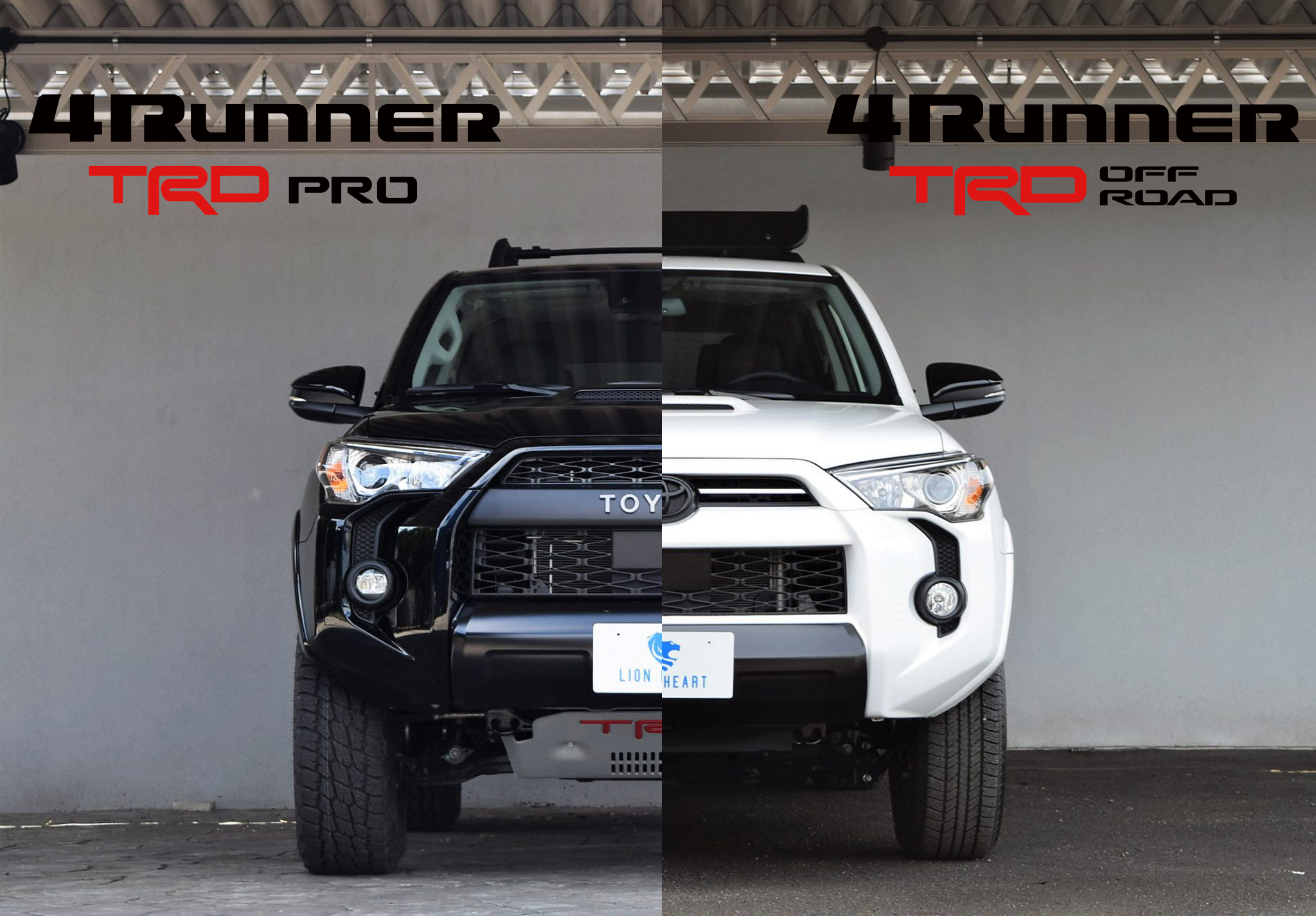 TOYOTA 4ランナー TRD PROとTRDオフロードを比べてみました！ | LION HEART