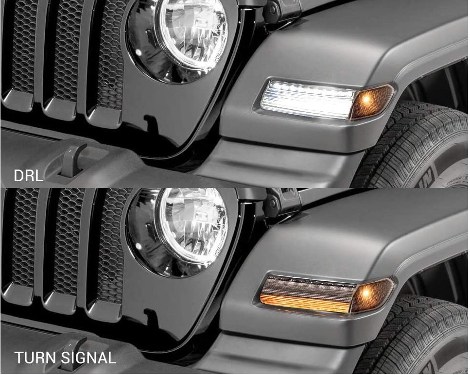 JL ラングラー 純正 LED ウィンカー デイライト ルビコン jeep jeep ラングラーJL ルビコン 純正LEDデイライト ウィンカー