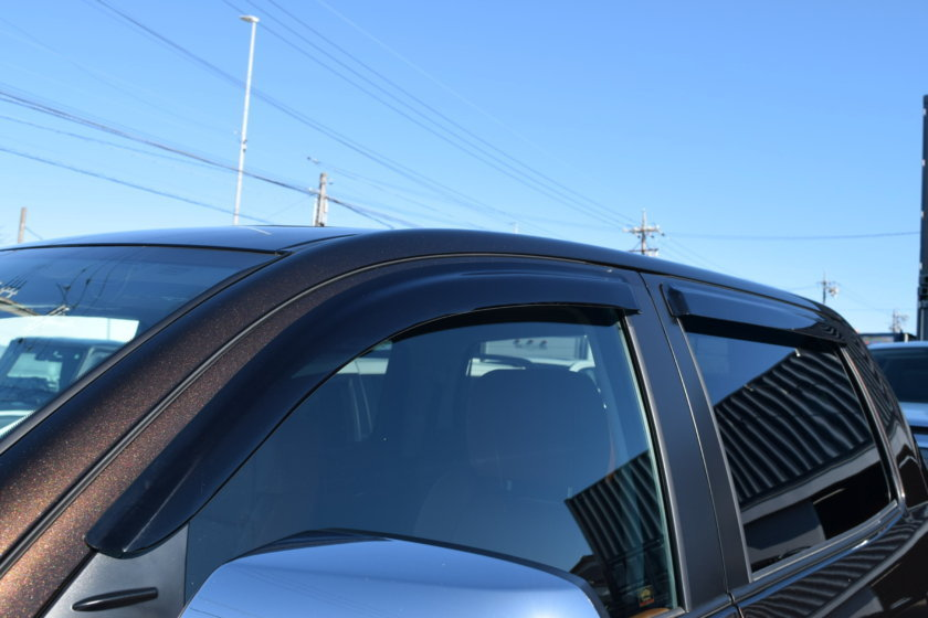 USトヨタ　タンドラ　クルーマックス用　ドアバイザー 2014年～2021年モデル image1