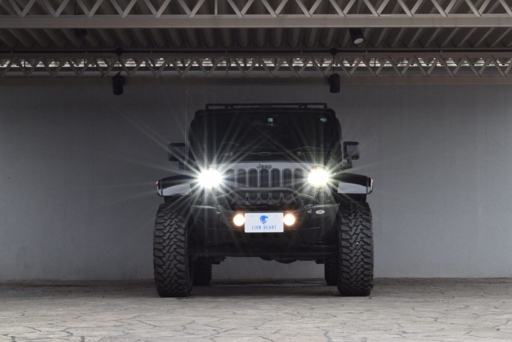 JEEP JKラングラーアンリミテッド用　JLラングラースタイル LEDヘッドライト image6