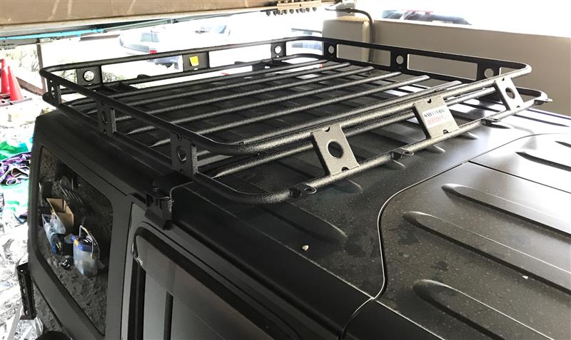 JEEP ラングラー　アンリミテッド用　SMITTY BILT スミティビルト DEFFENDER ROOF RACK ディフェンダールーフラック image2