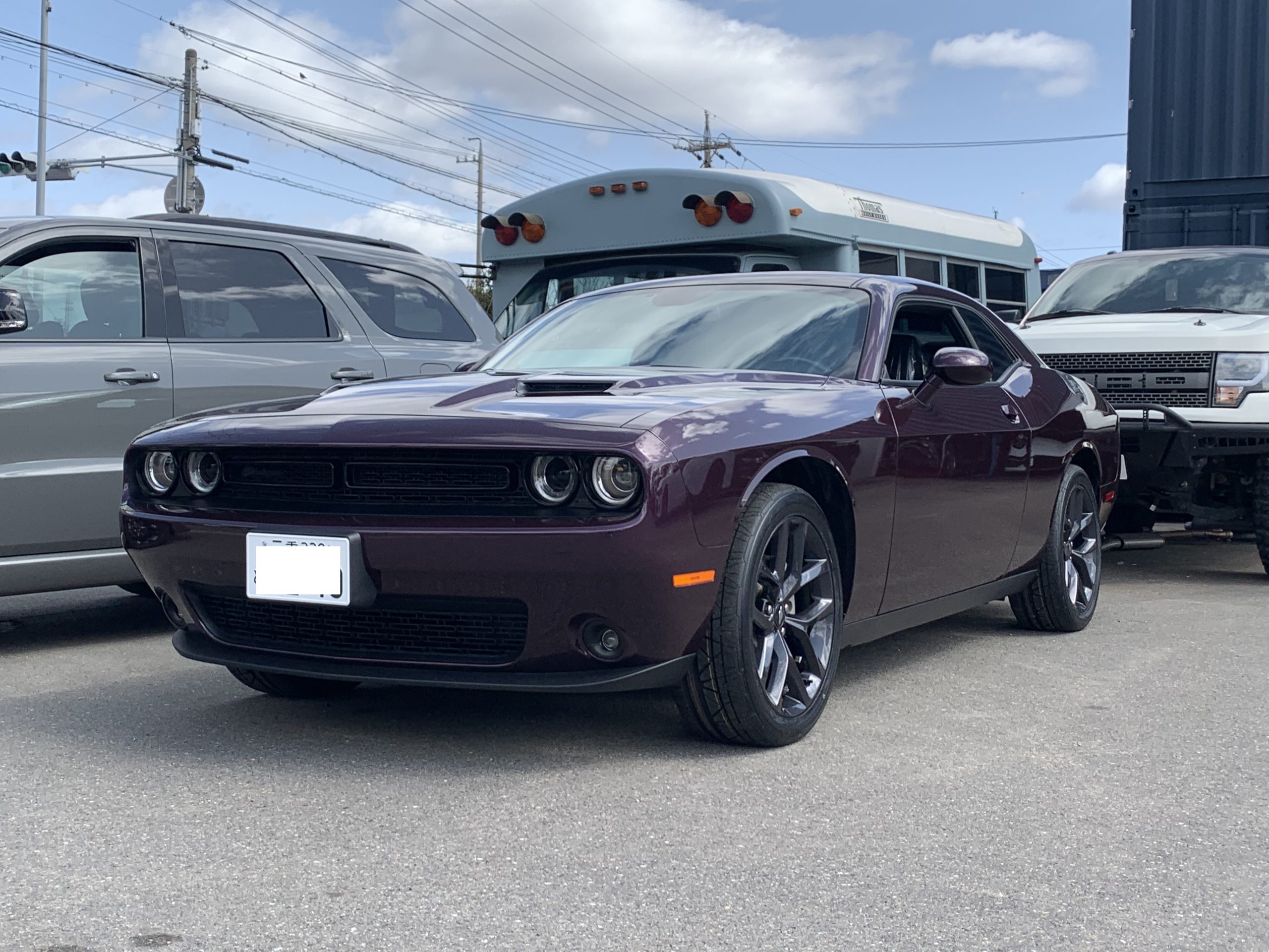 納車車両] 2021年モデル ダッジチャレンジャーSXT プラス